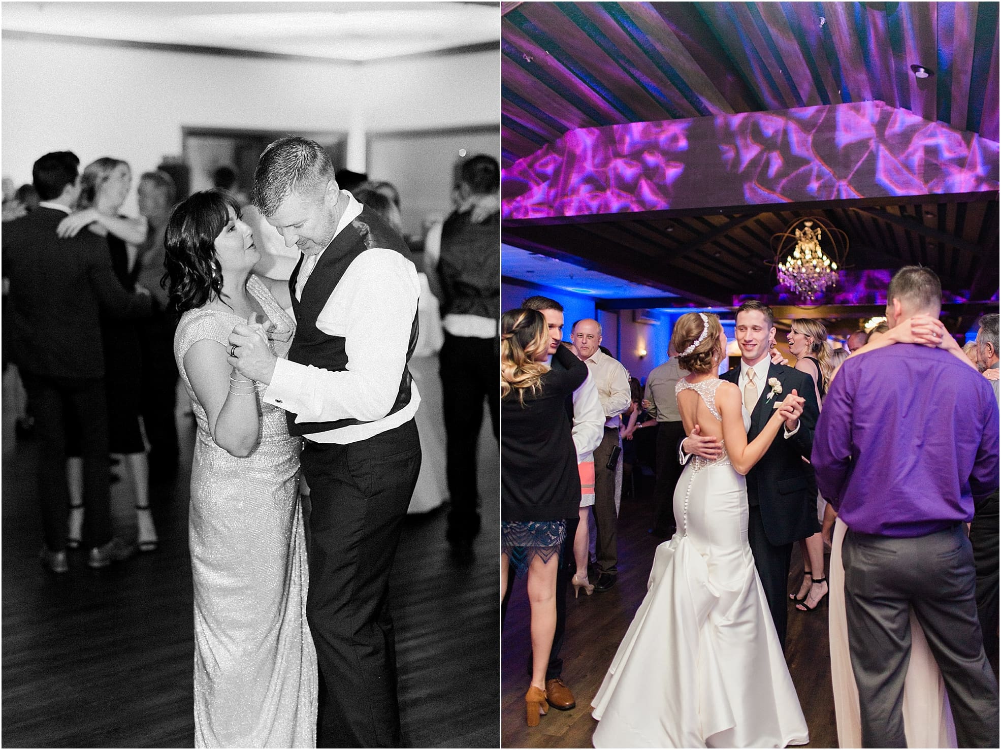 Arielle Peters Photography | Wedding guests dancing at wedding reception at The Market in Valparaiso, Indiana.