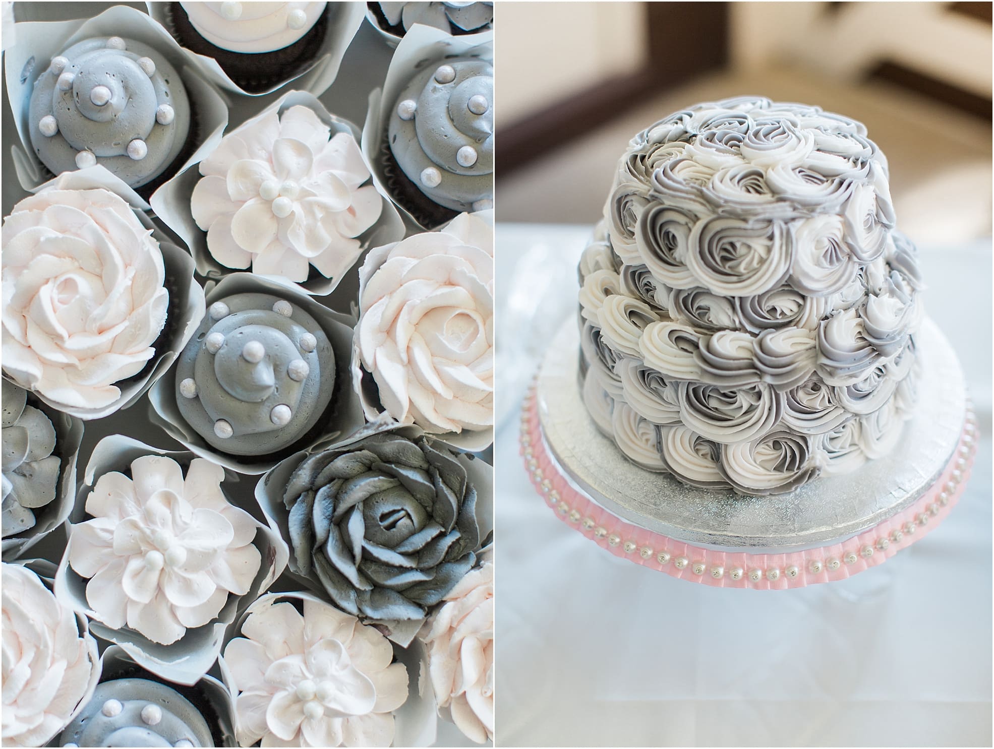 Arielle Peters Photography | Wedding reception table settings and floral arrangements on wedding day at St. Joseph County Parks in South Bend, Indiana.