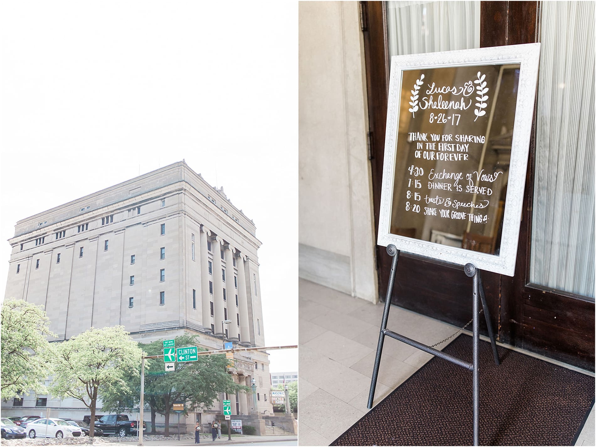 Arielle Peters Photography | Wedding day at the Freemasons Hall in Fort Wayne, Indiana.