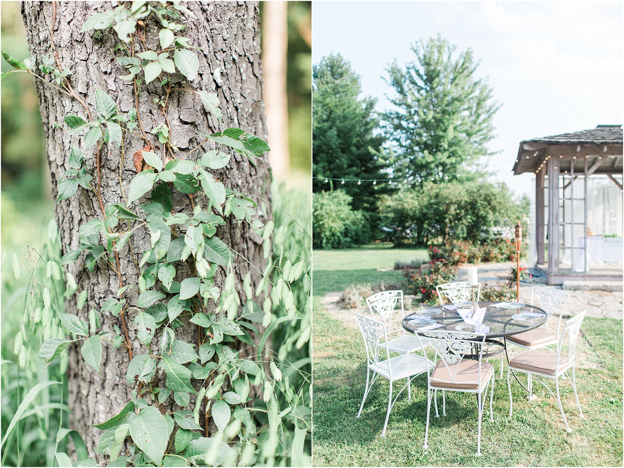 Arielle Peters Photography | Outdoor wedding day at Willowfield Lavender Farm in Mooresville, Indiana. 