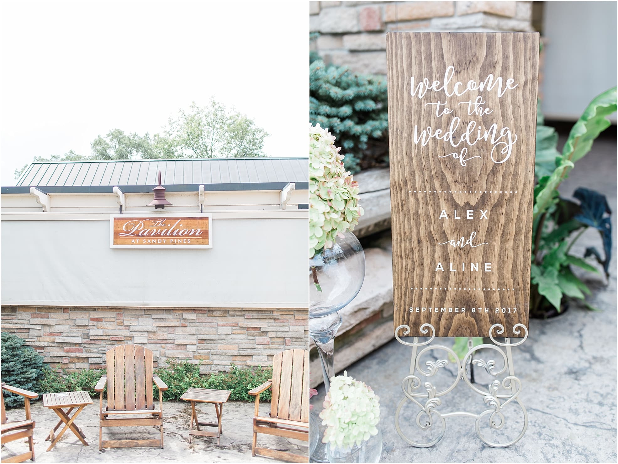 Arielle Peters Photography | Outdoor wedding day at The Pavilion at Sandy Pines in Demotte, Indiana.