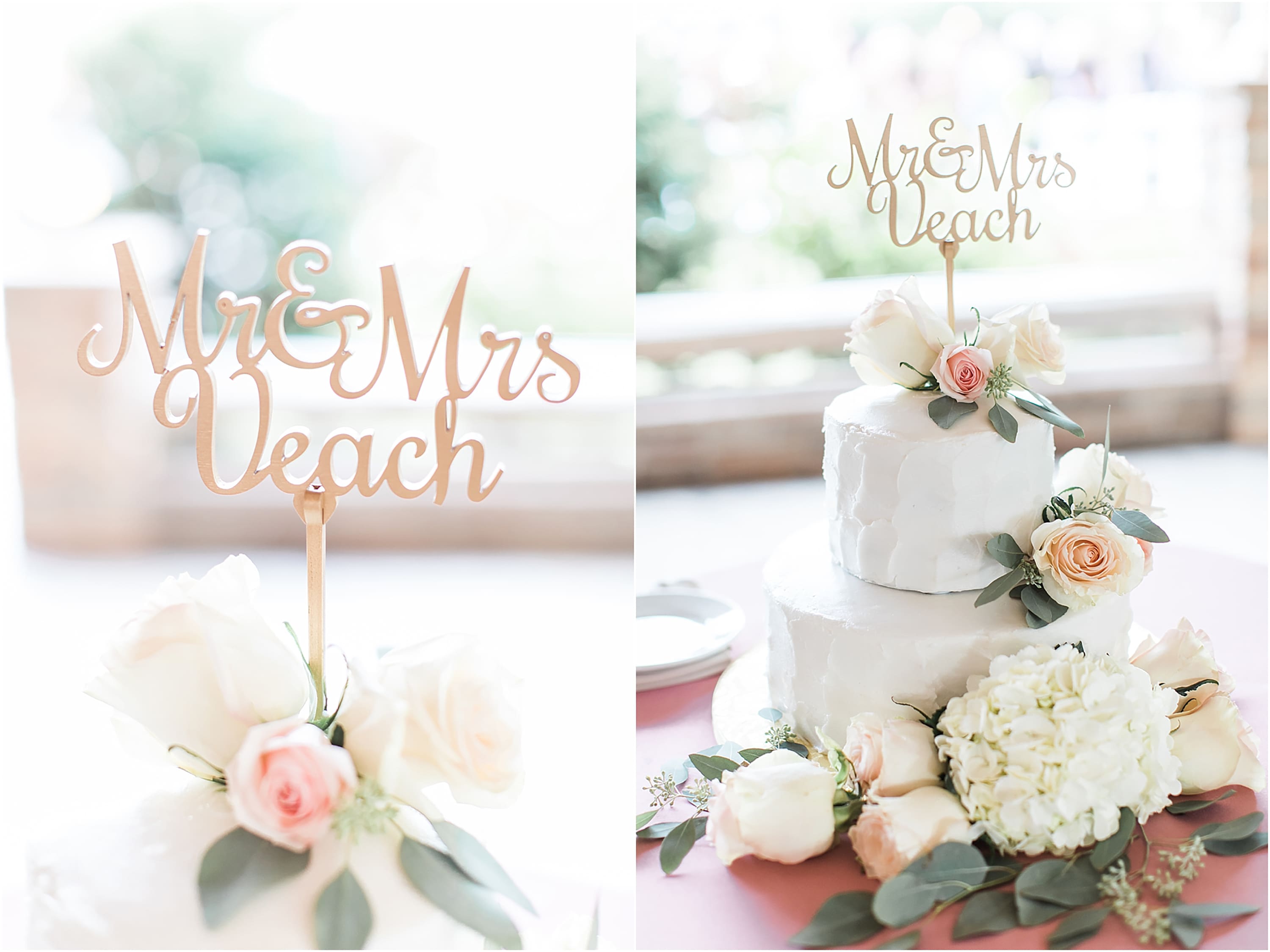 Arielle Peters Photography | Wedding reception table settings and floral arrangements on wedding day at The Pavilion at Sandy Pines in Demotte, Indiana.