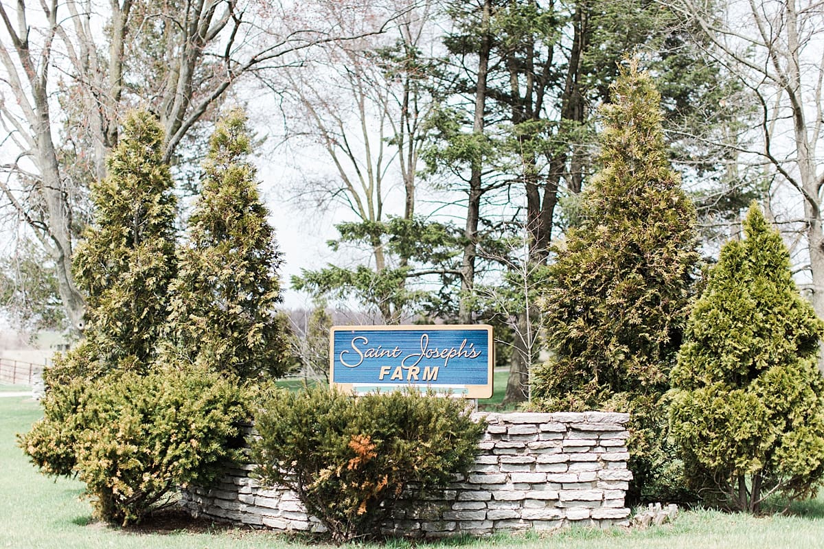 Arielle Peters Photography | Wedding reception at St. Joseph's Farm in Granger, Indiana.
