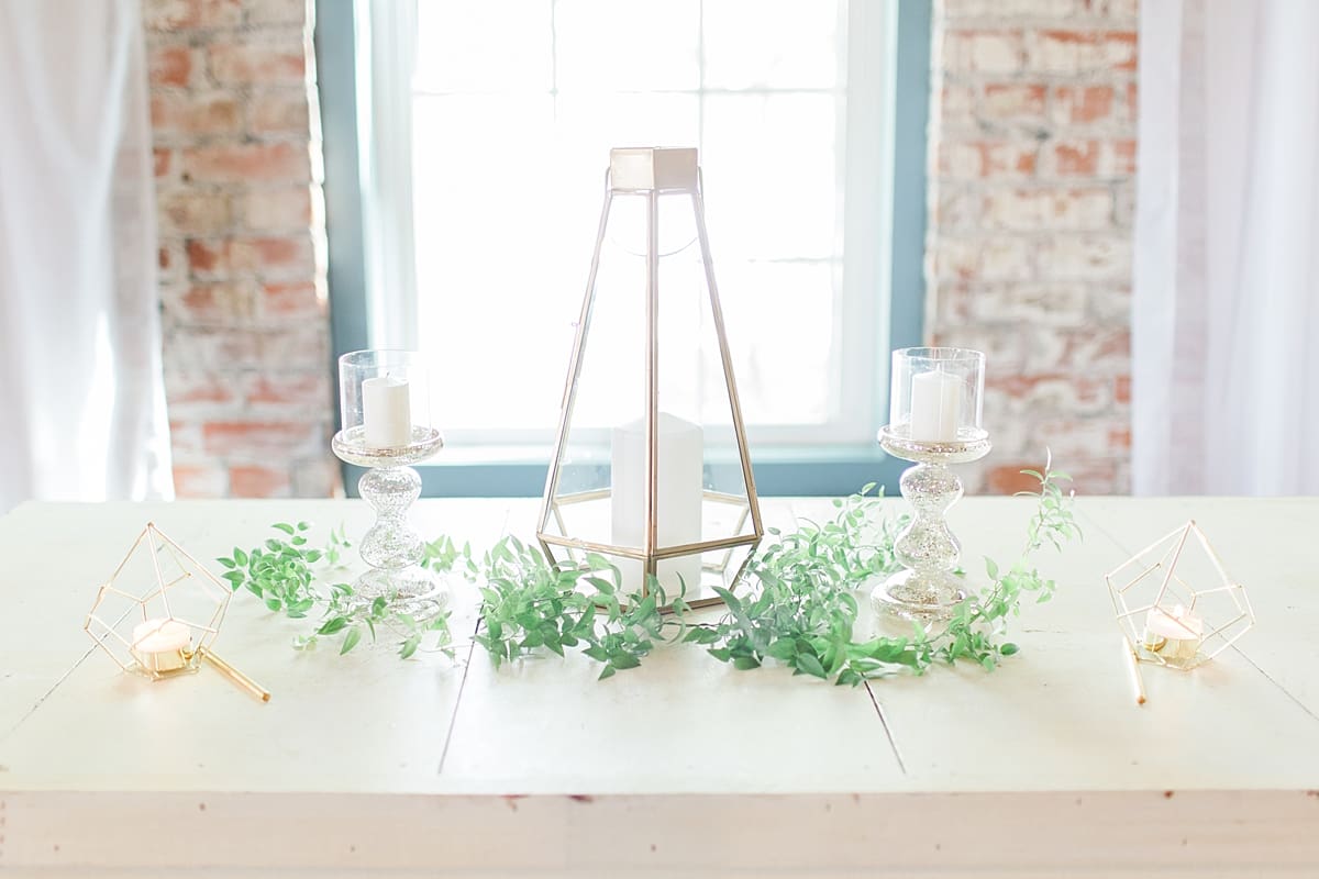 Arielle Peters Photography | Wedding day ceremony greenery in Winona Lake, Indiana. 