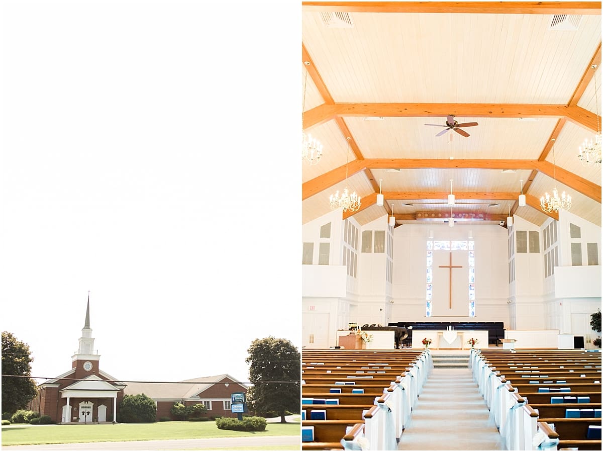 Arielle Peters Photography | Trinity Church in South Bend, Indiana on wedding day.