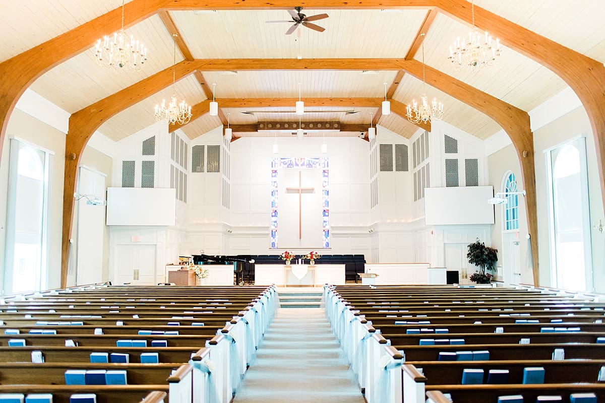 Arielle Peters Photography | Trinity Church in South Bend, Indiana on wedding day.