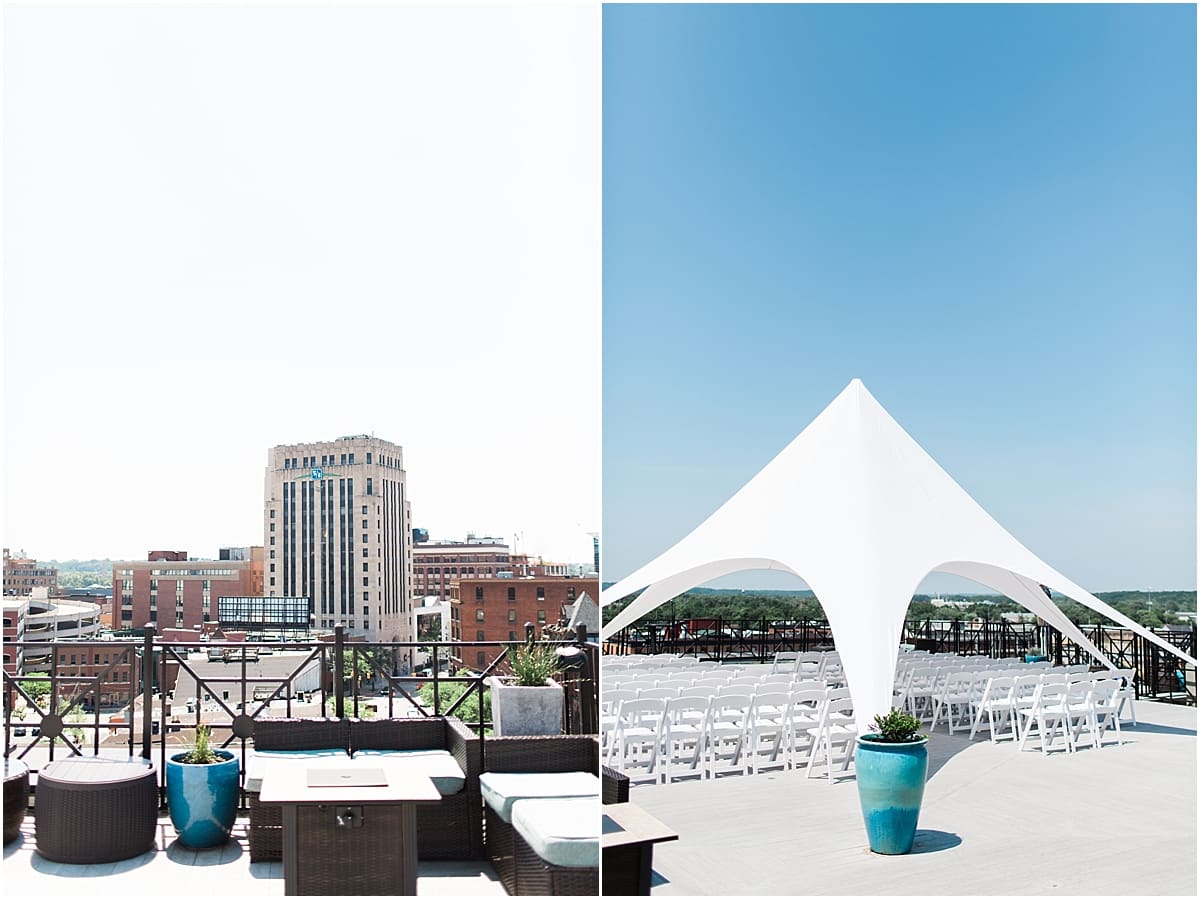 Arielle Peters Photography | Loft 310 in Kalamazoo, Michigan on summer wedding day.