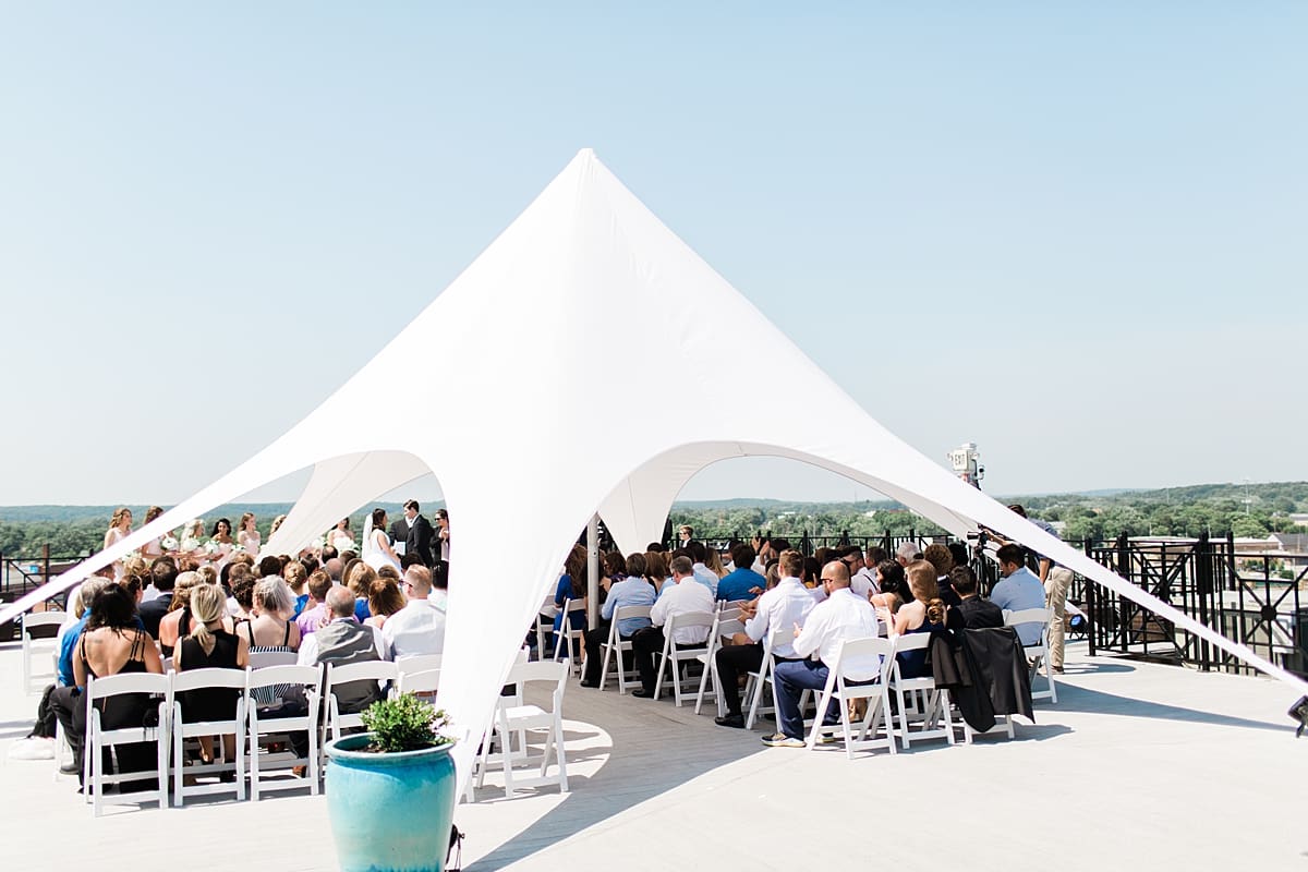 Arielle Peters Photography | Loft 310 in Kalamazoo, Michigan on summer wedding day.