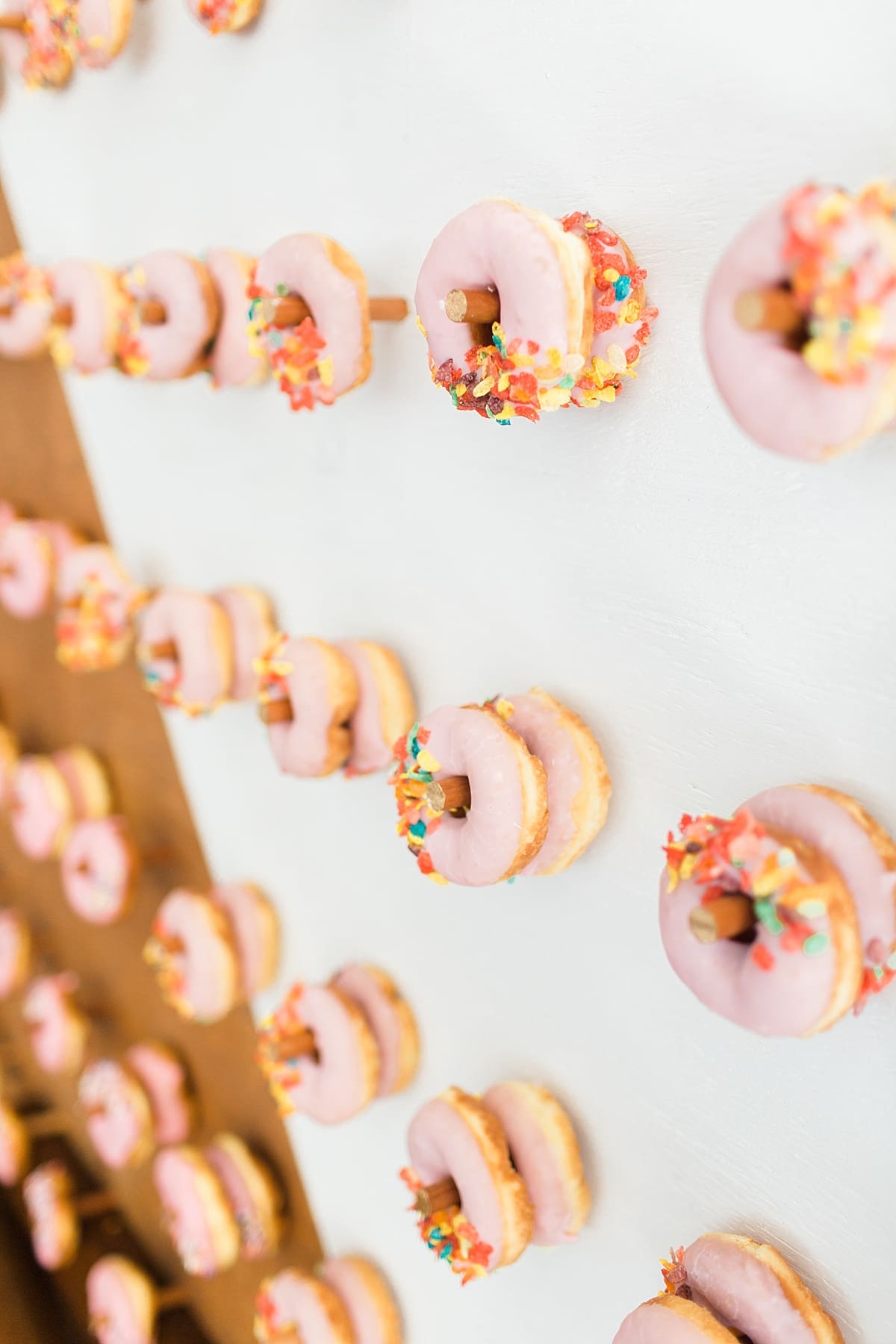 Arielle Peters Photography | Wedding reception table settings and dessert station on wedding day at Loft 310 in Kalamazoo, Michigan.