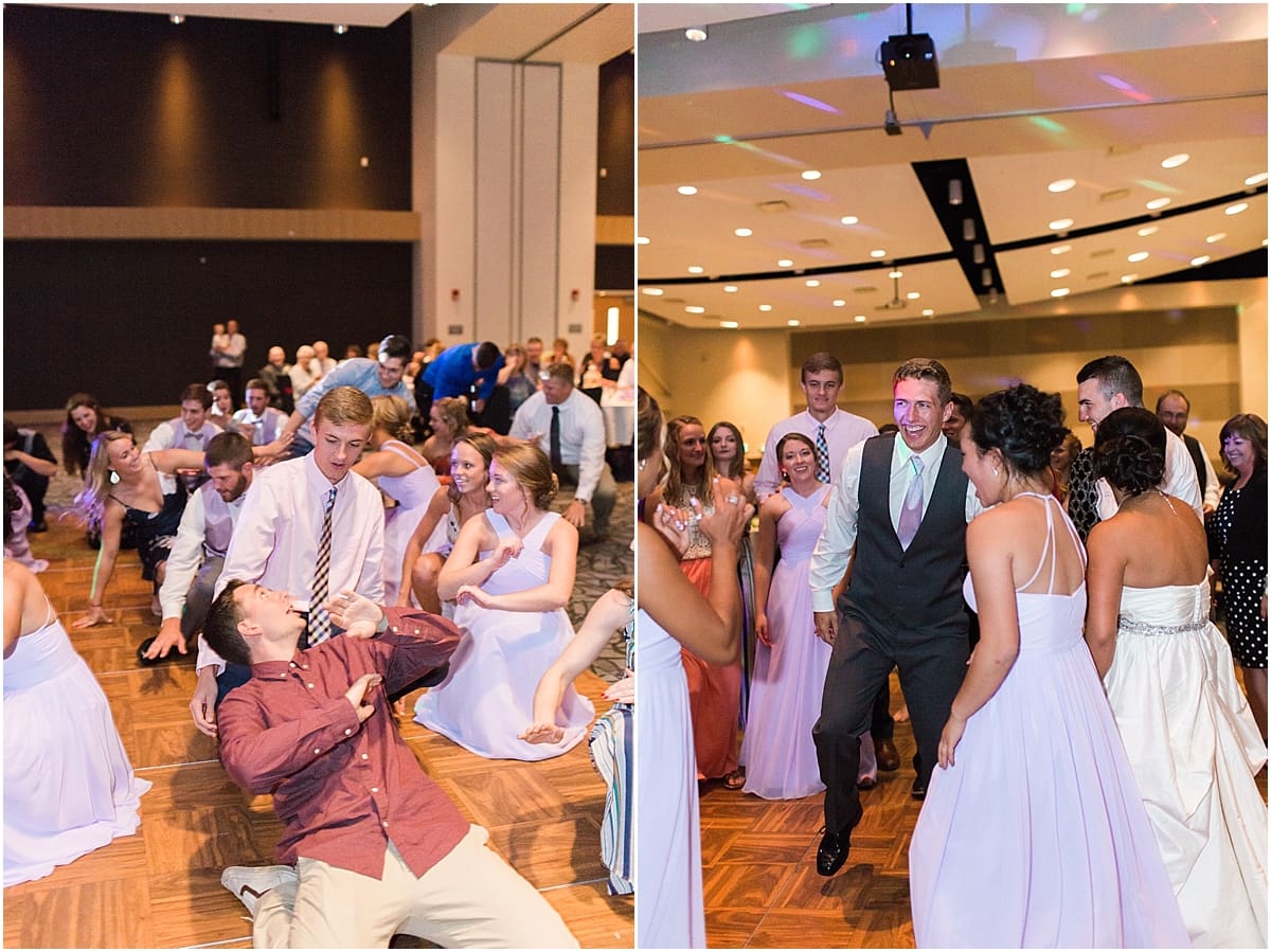 Arielle Peters Photography | Bride and groom dancing at wedding reception in Fort Wayne, Indiana on wedding day. 