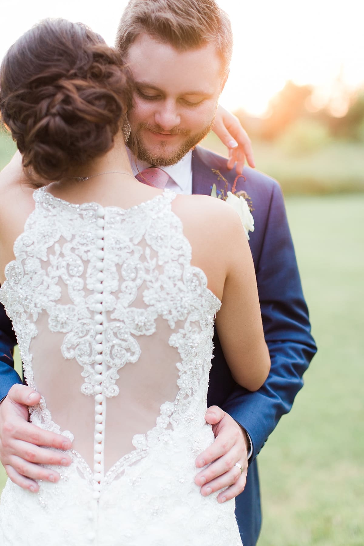 Arielle Peters Photography | Bride and groom dancing outside on wedding day at the Banquets at The Croatian Center in Merrillville, Indiana.