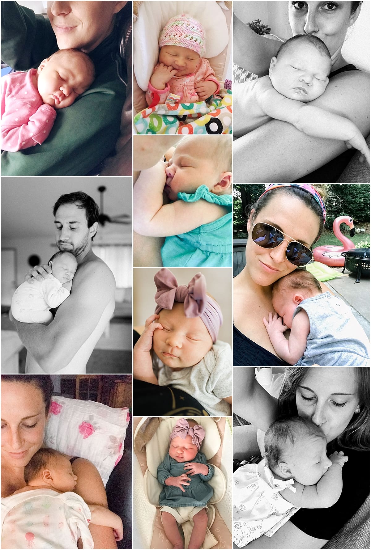 Arielle Peters Photography | Parents bonding with their newborn baby girl.