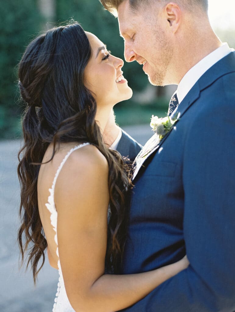 Bride and groom portraits at Blackstone Country Club - Arizona desert wedding venue in Peoria. 