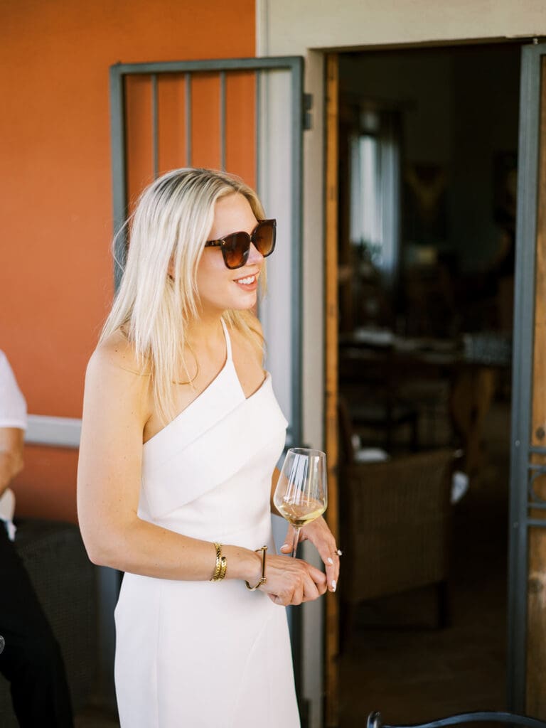 Wine tasting at Poggio Molina in Italy