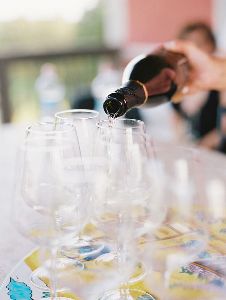 Wine tasting at Poggio Molina in Italy