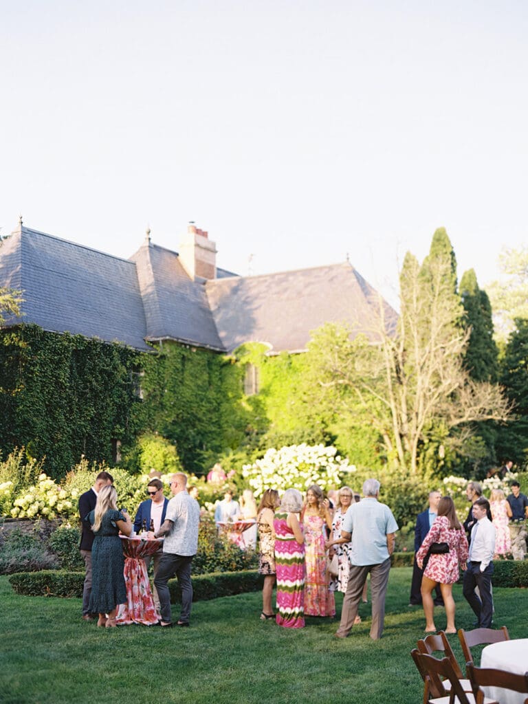 Welcome party at Greencrest Manor in Battle Creek, Michigan