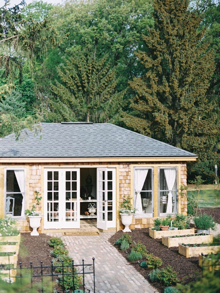 The Shed Shed at Greencrest Manor - Estate wedding venue in Michigan