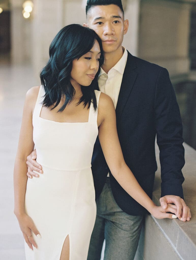 Editorial engagement photos in San Francisco
